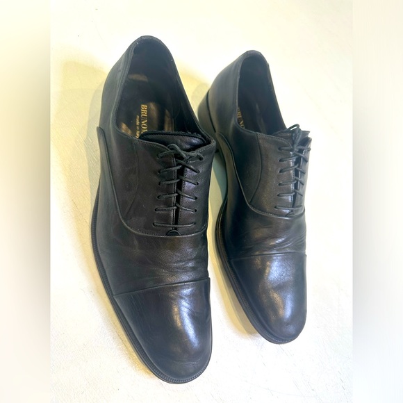 Bruno Magli, MAIOCO LEATHER OXFORD - BLACK, size11.5, made in Italy - Picture 13 of 16